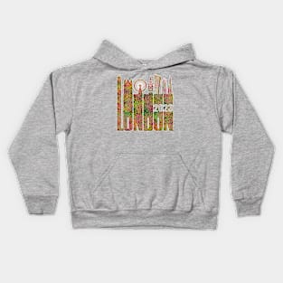 London Skyline 2023 Kids Hoodie